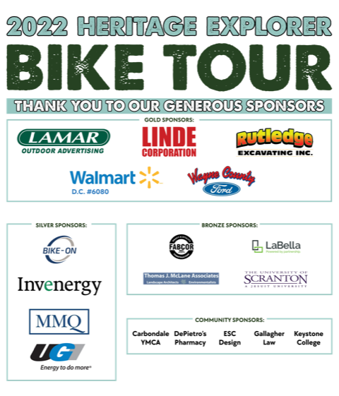 Bike Tour sponsors list